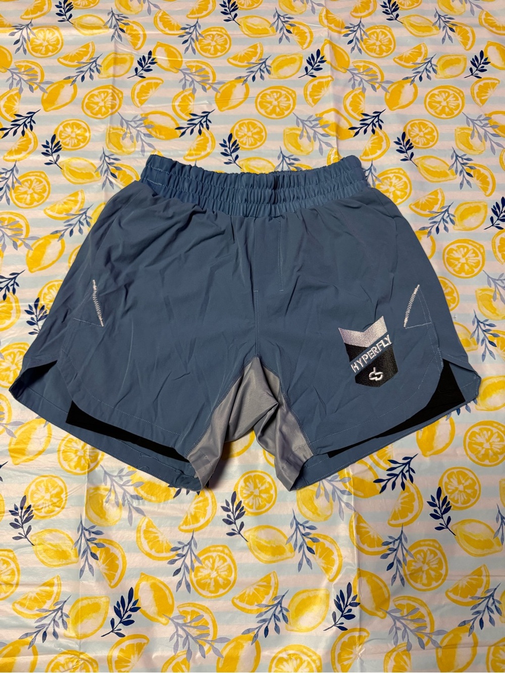 Hyperfly Icon Combat Shorts in Azure | 32